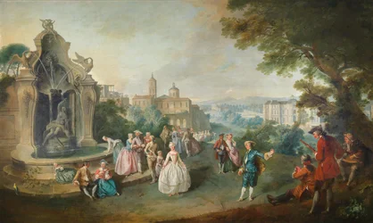 Elegante Gesellschaft